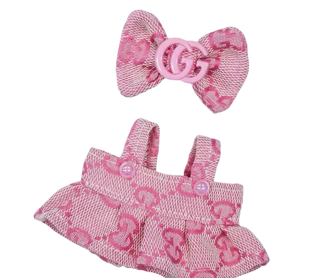 Labubu GG Outfit Pink